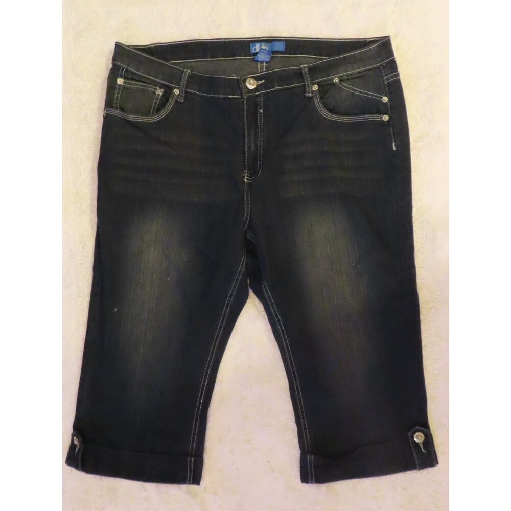 dkin Capri Blue Jeans Womens Size 16w